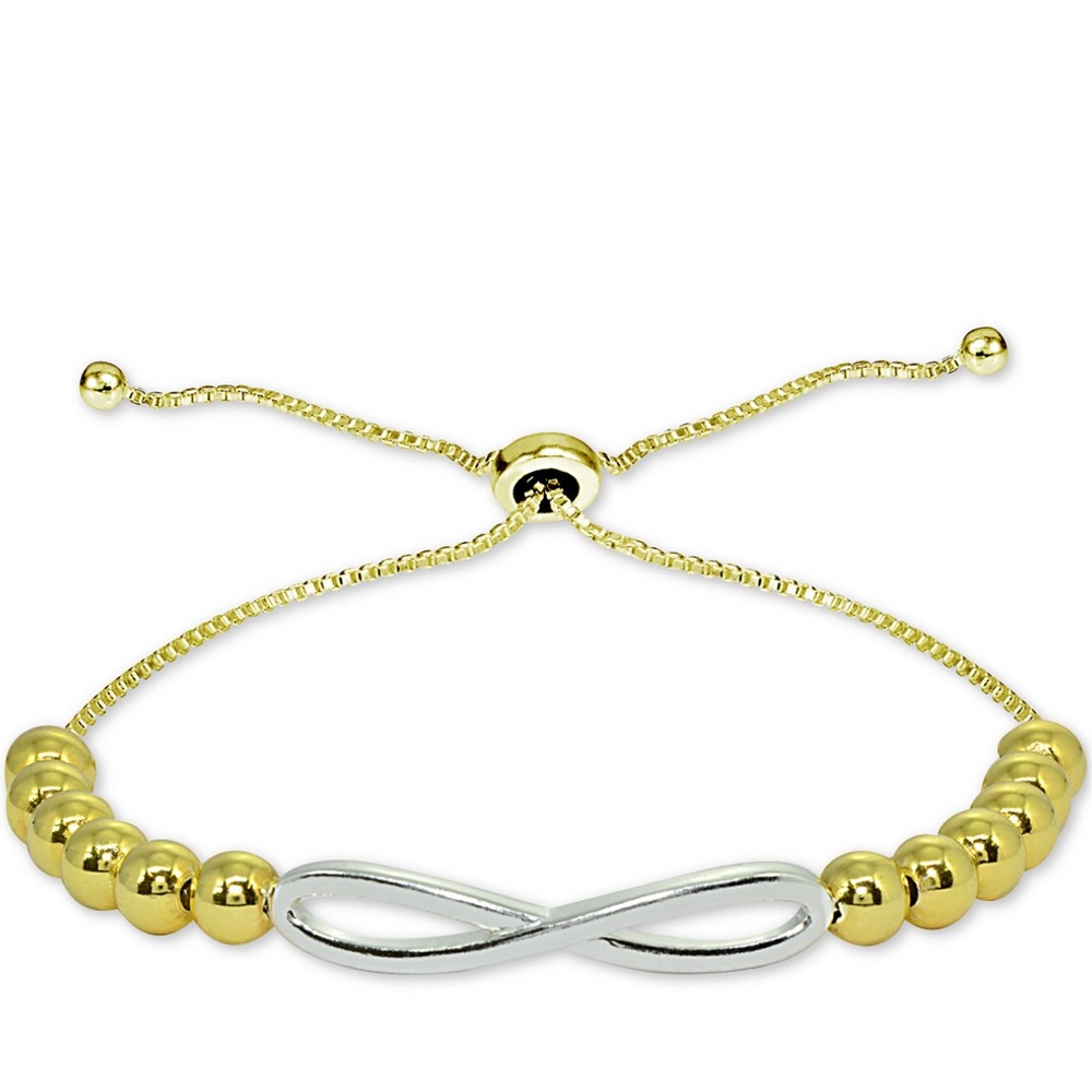 Giani Bernini Sterling Silver Infinity Bracelet - Picture 1 of 2